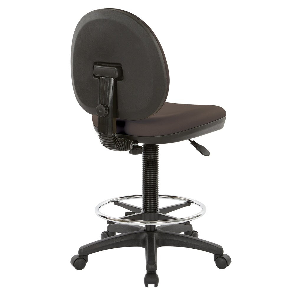 Upholstered Drafting Chair