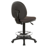 Upholstered Drafting Chair