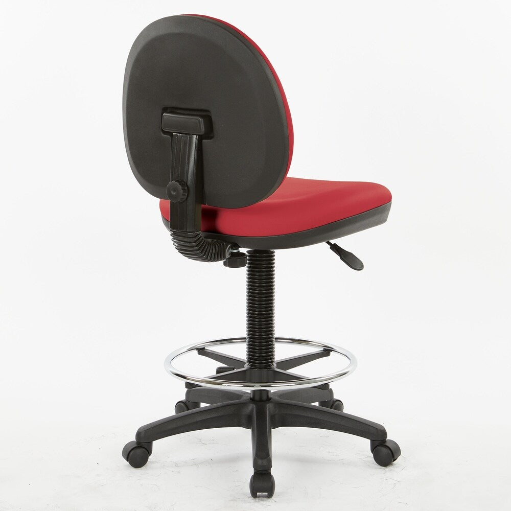 Upholstered Drafting Chair