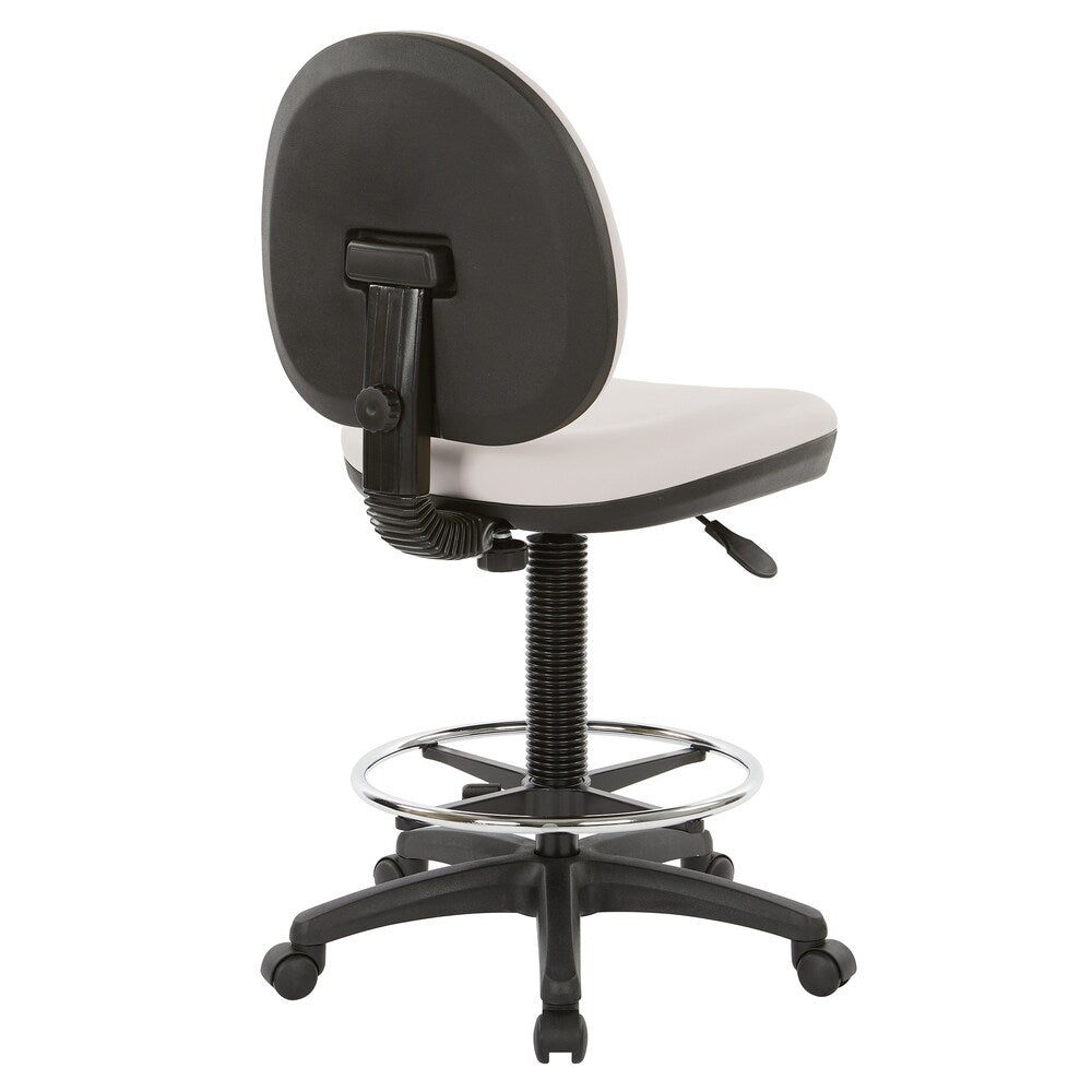 Upholstered Drafting Chair