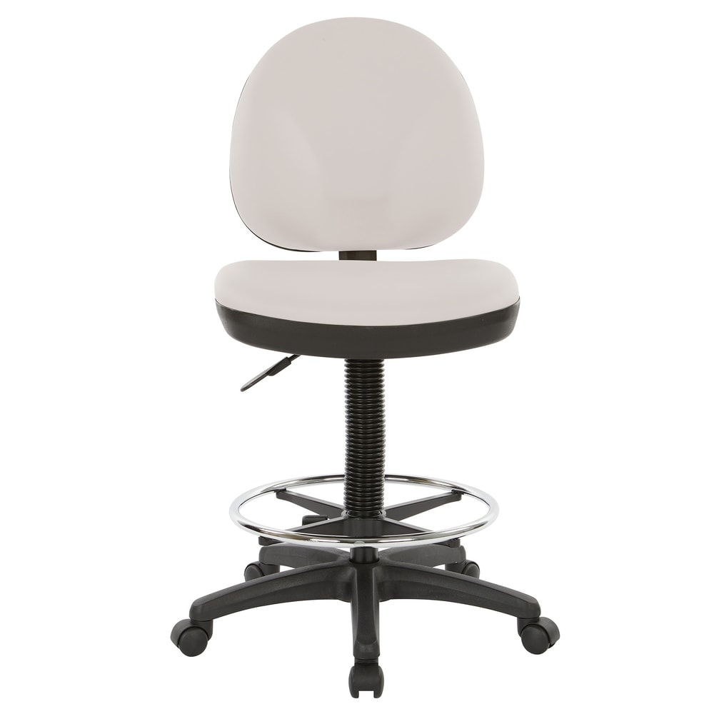 Upholstered Drafting Chair