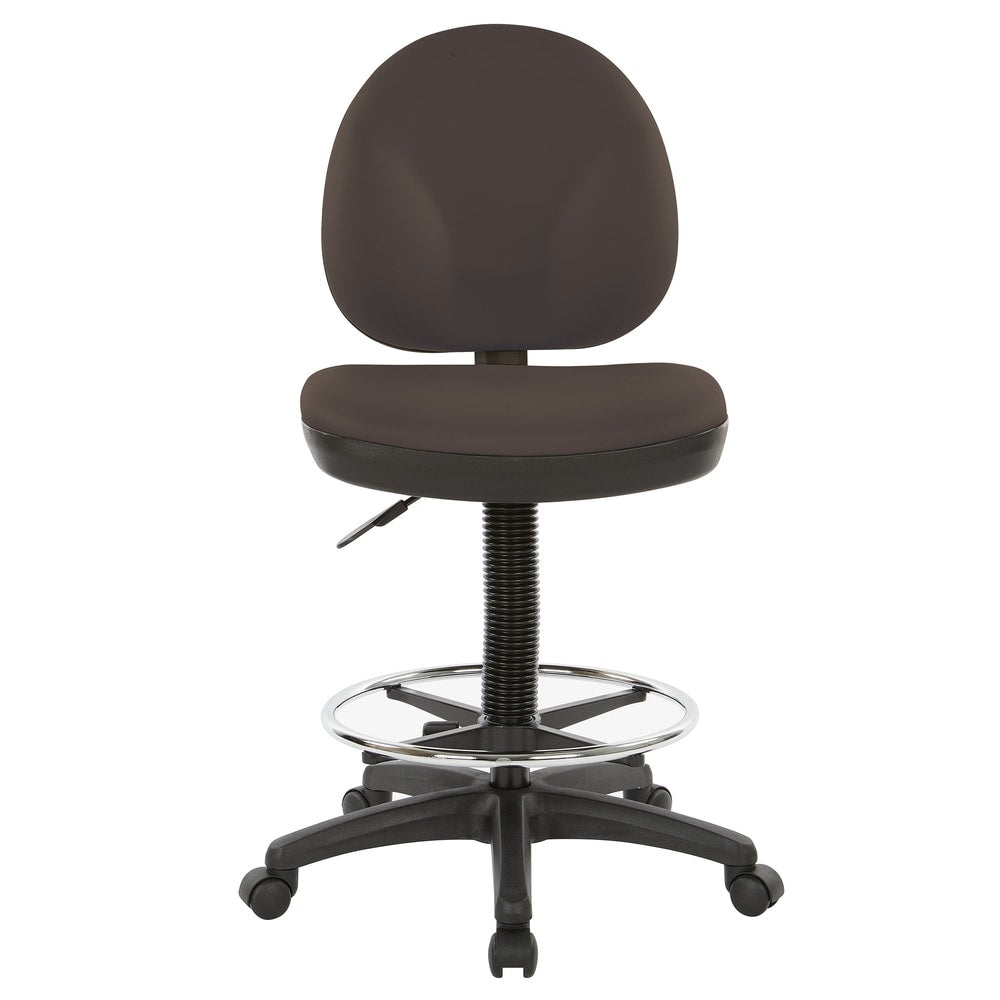 Upholstered Drafting Chair