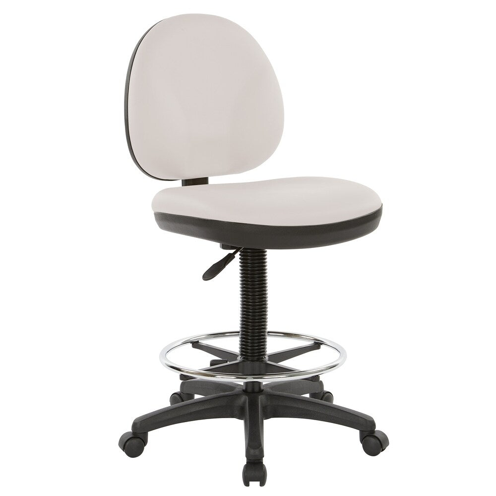 Upholstered Drafting Chair