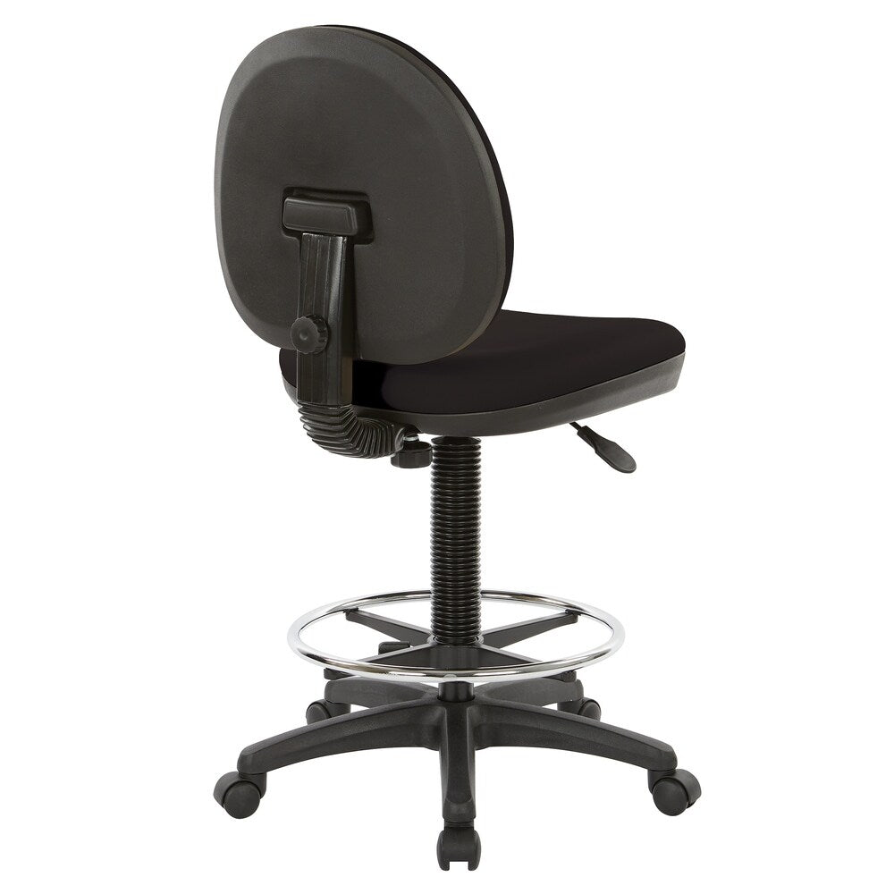 Upholstered Drafting Chair