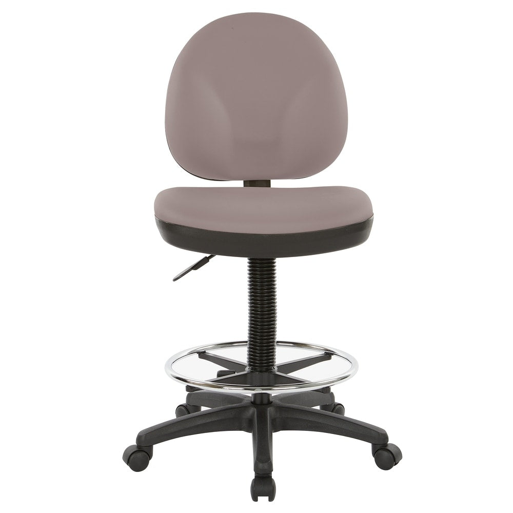 Upholstered Drafting Chair