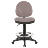 Upholstered Drafting Chair