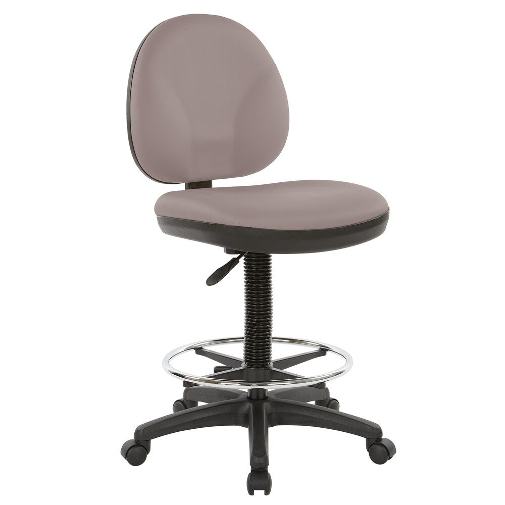 Upholstered Drafting Chair
