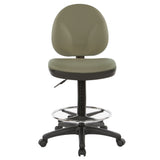Upholstered Drafting Chair