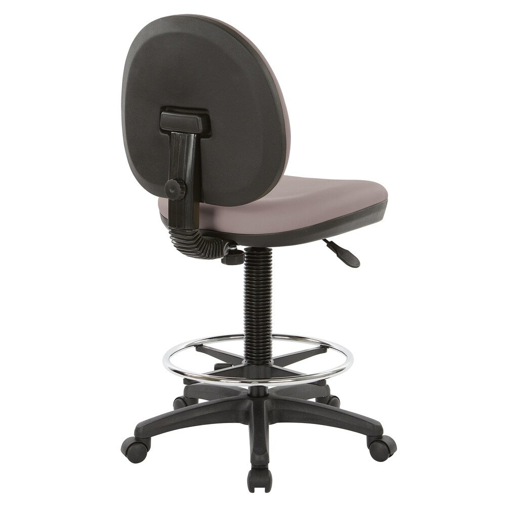 Upholstered Drafting Chair