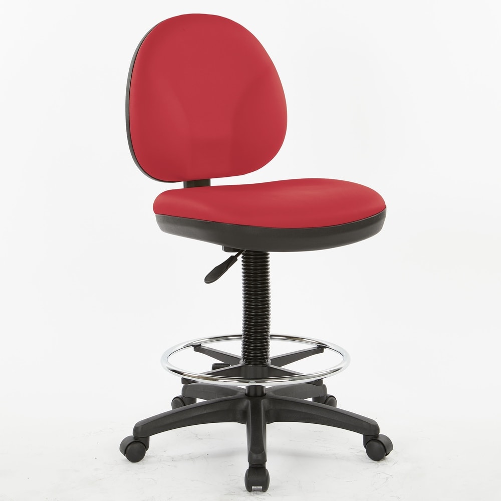 Upholstered Drafting Chair