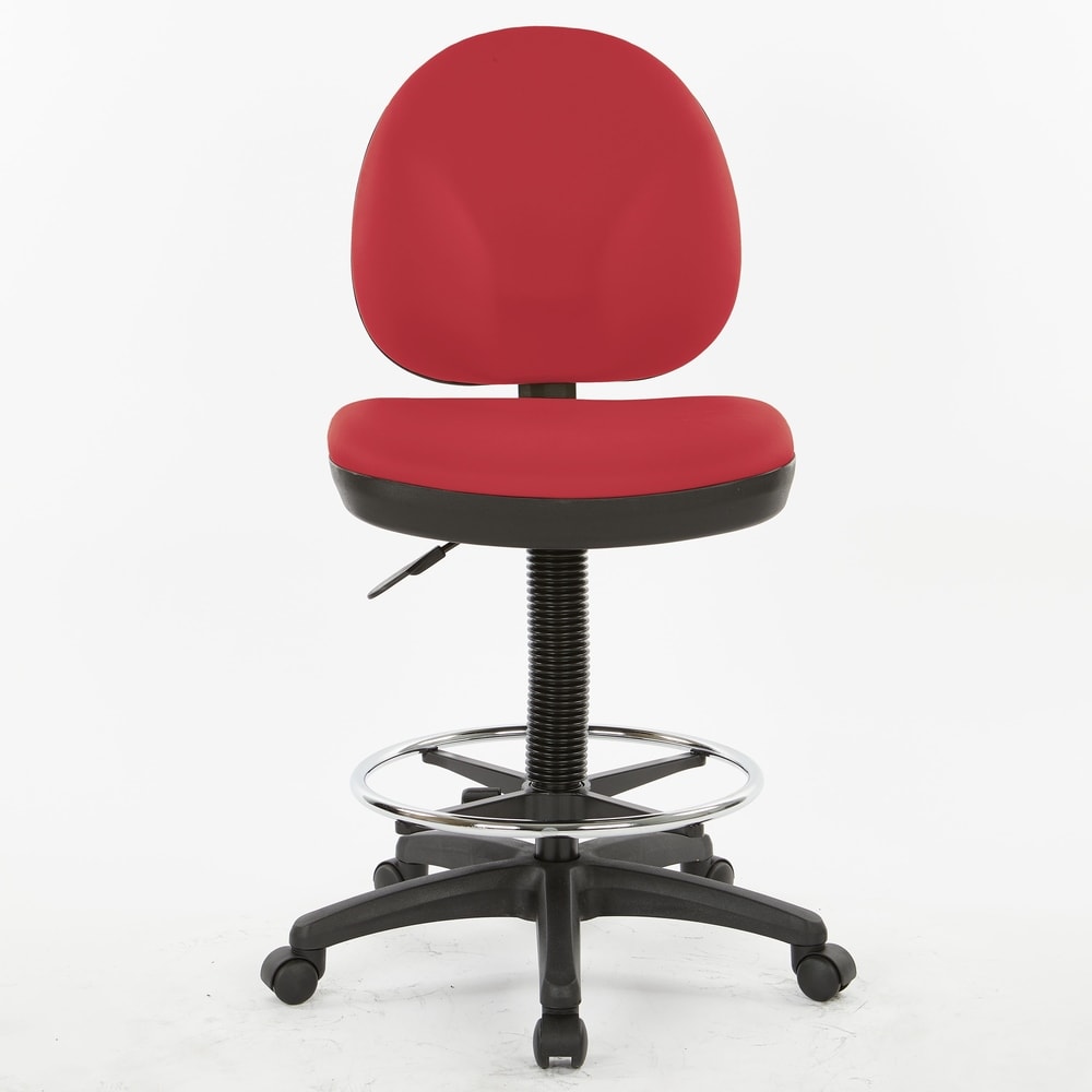 Upholstered Drafting Chair