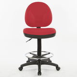 Upholstered Drafting Chair