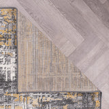 World Rug Gallery Distressed Abstract Area Rug