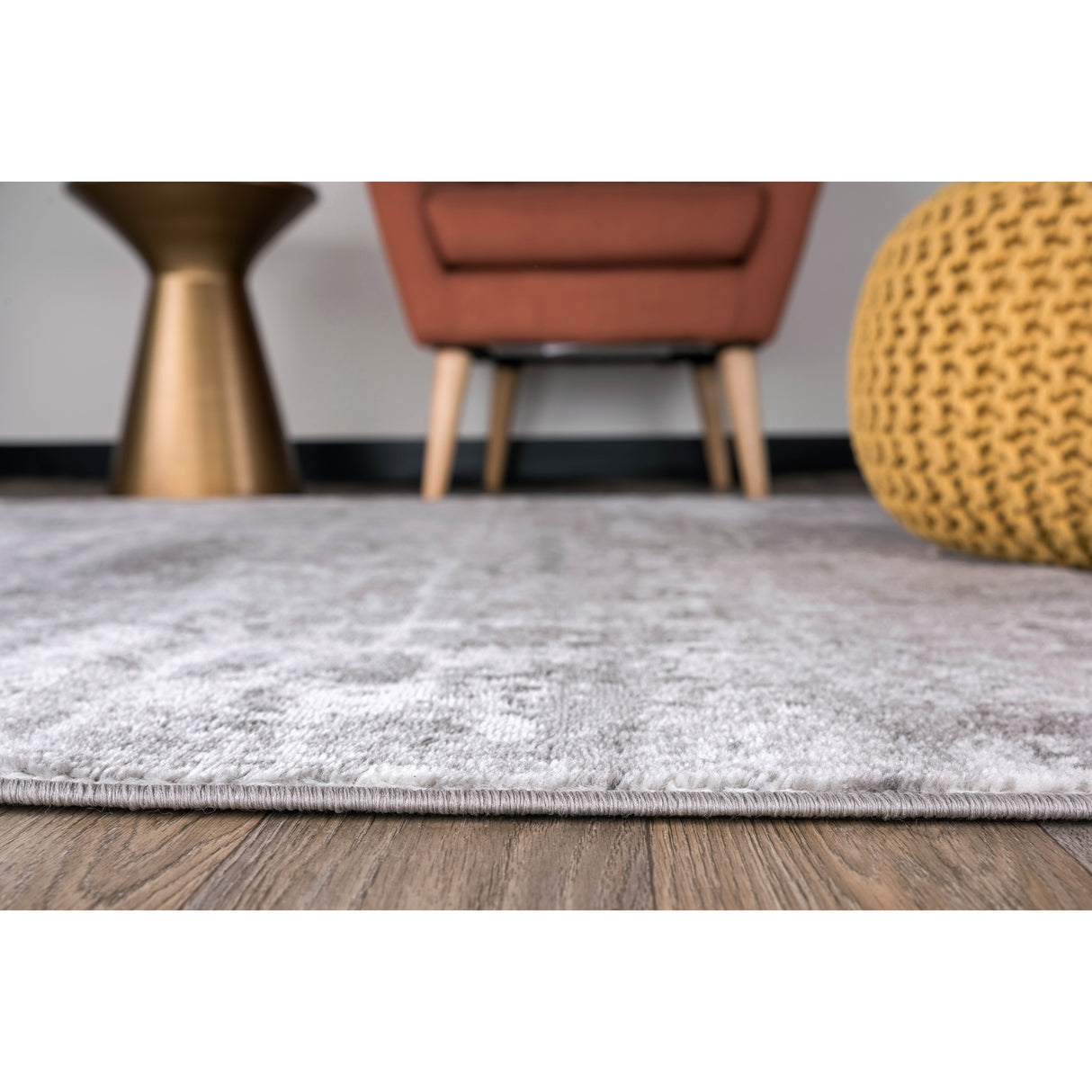 World Rug Gallery Distressed Abstract Area Rug