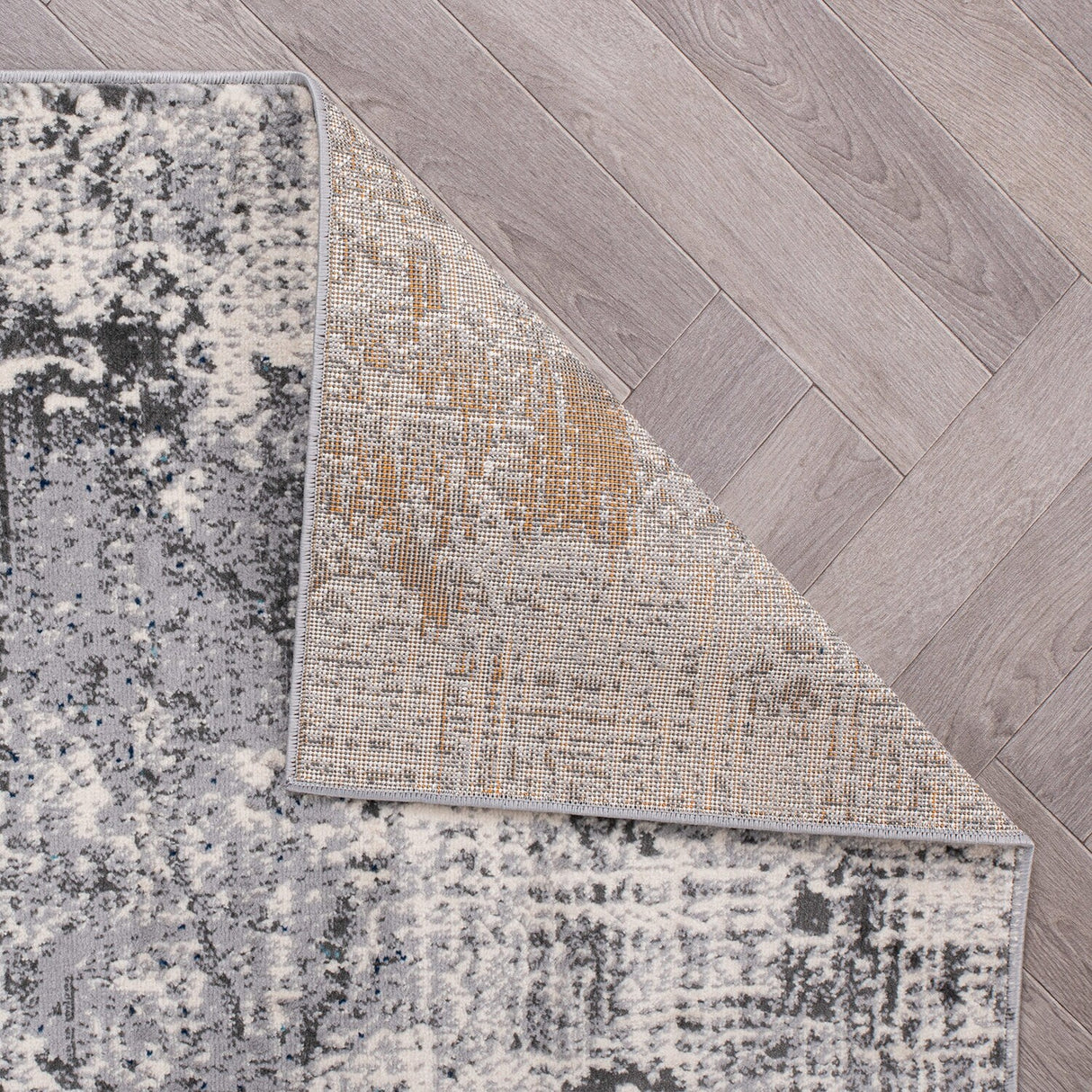 World Rug Gallery Prague Distressed Abstract Area Rug