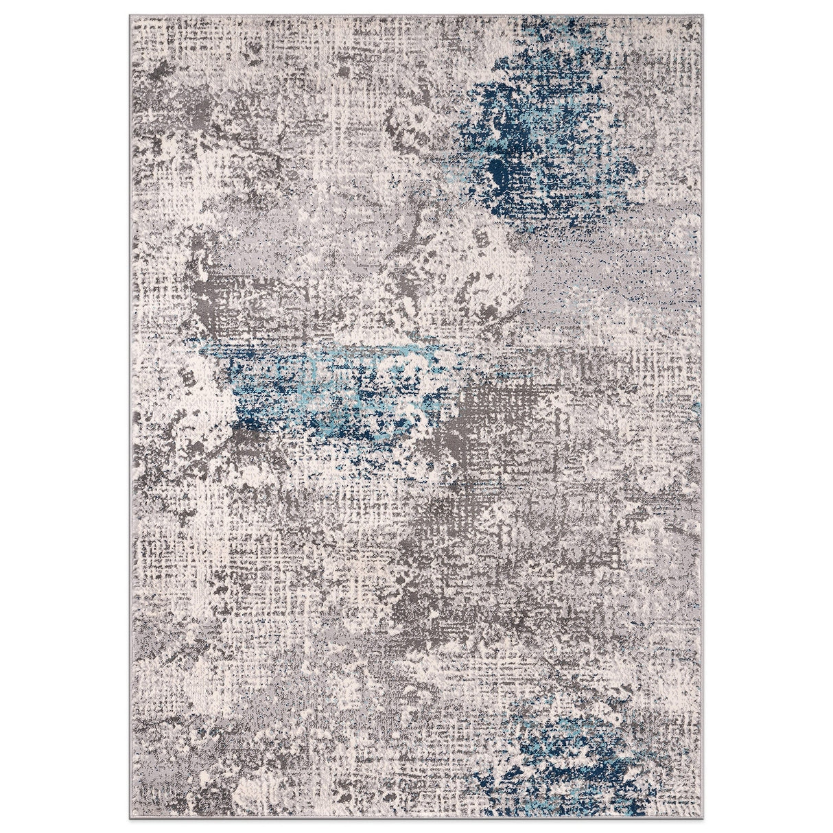 World Rug Gallery Prague Distressed Abstract Area Rug