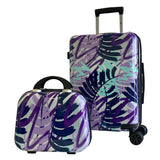 World Traveler Hardside 2-Piece Carry-On Spinner Luggage Set