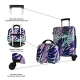 World Traveler Hardside 2-Piece Carry-On Spinner Luggage Set