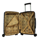 World Traveler Hardside 2-Piece Carry-On Spinner Luggage Set