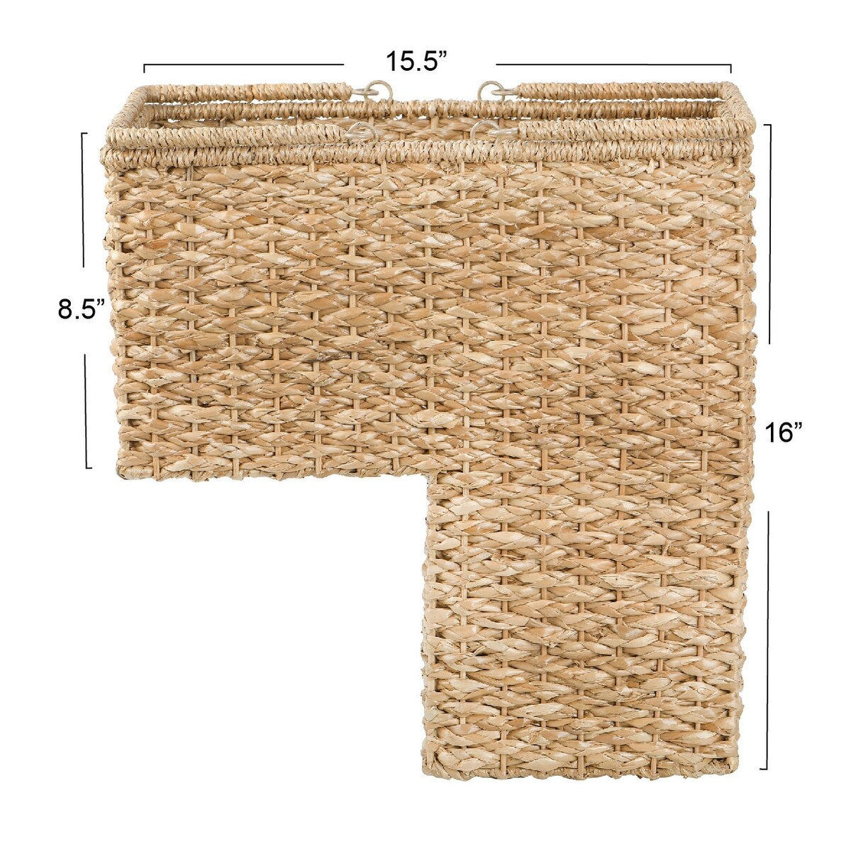 Woven Rattan Stair Basket