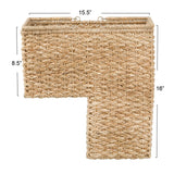 Woven Rattan Stair Basket