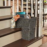 Woven Rattan Stair Basket