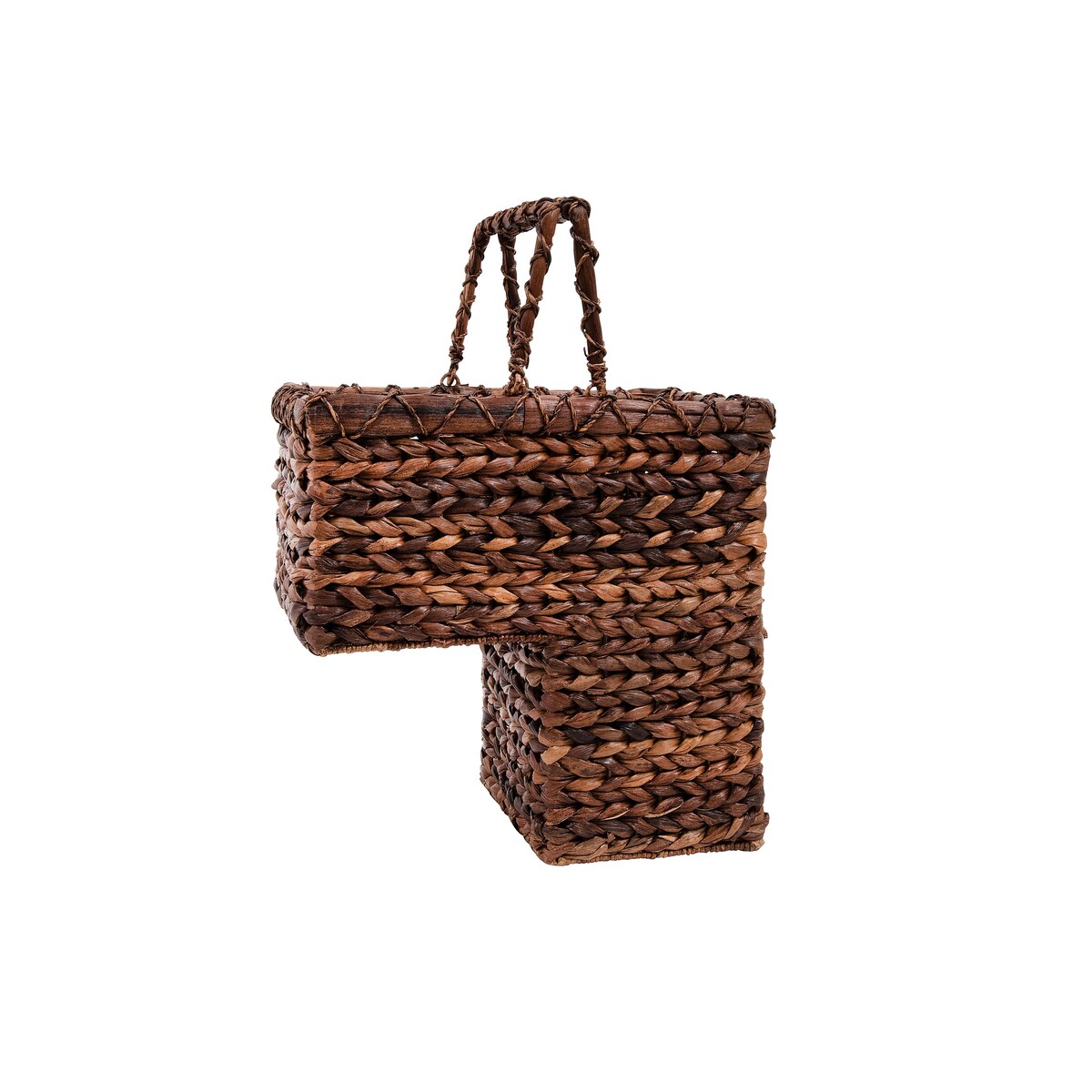 Woven Rattan Stair Basket