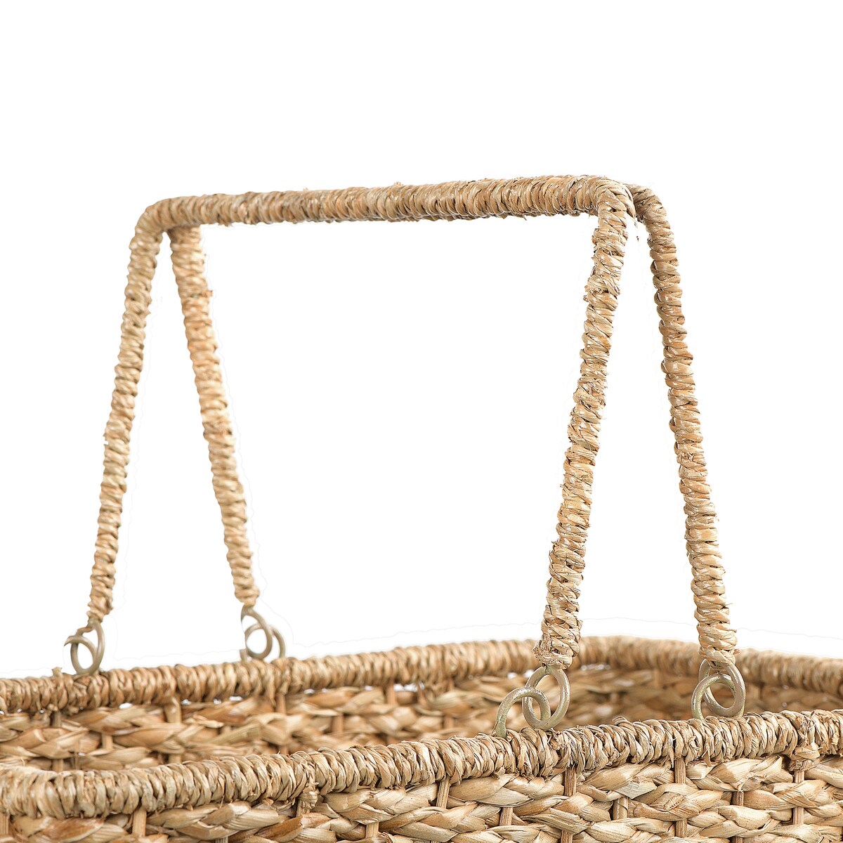 Woven Rattan Stair Basket