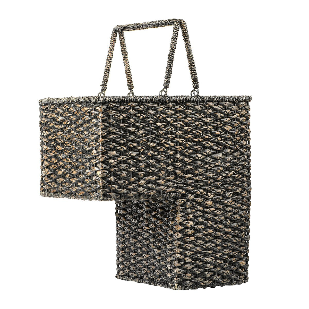 Woven Rattan Stair Basket