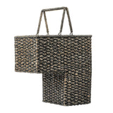 Woven Rattan Stair Basket