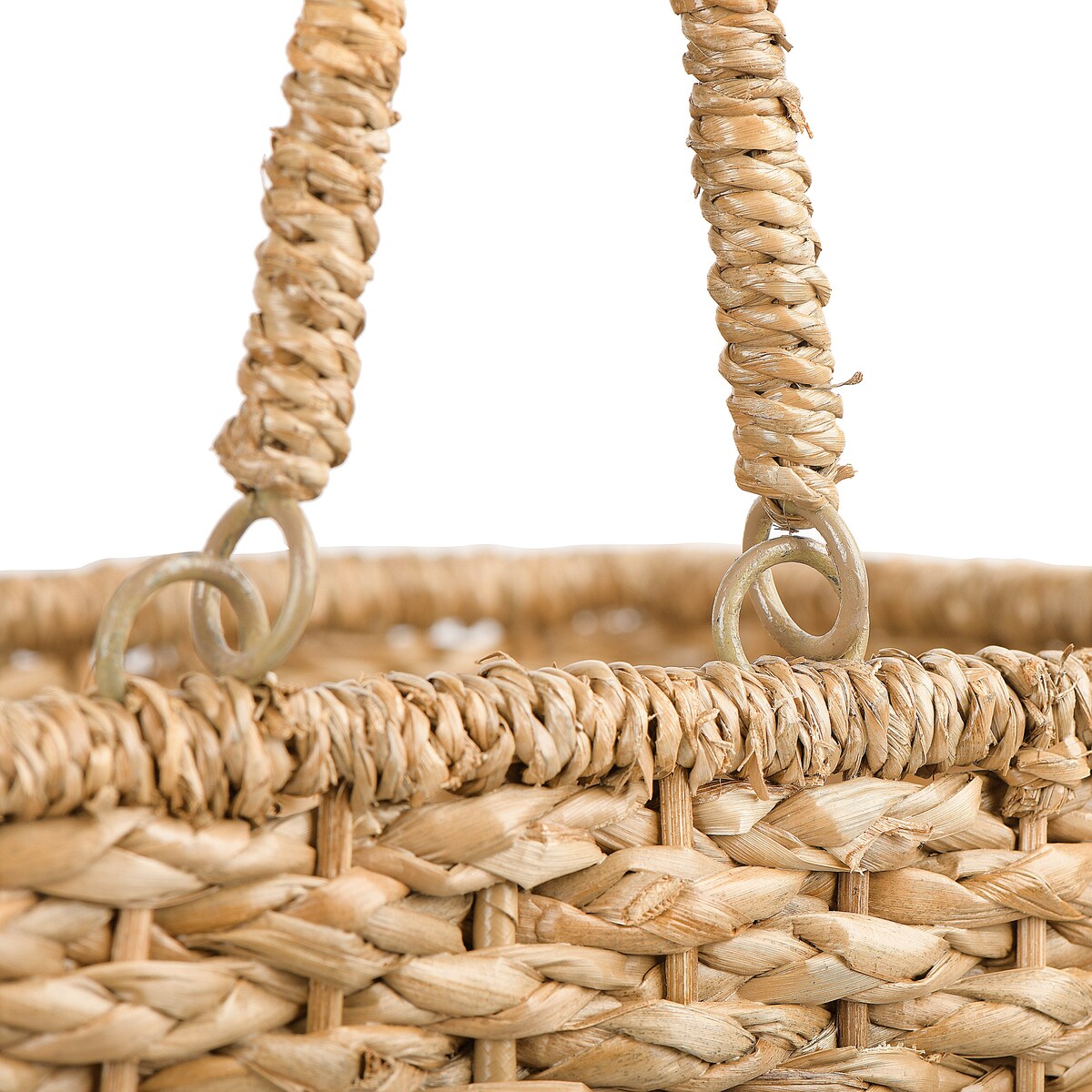 Woven Rattan Stair Basket