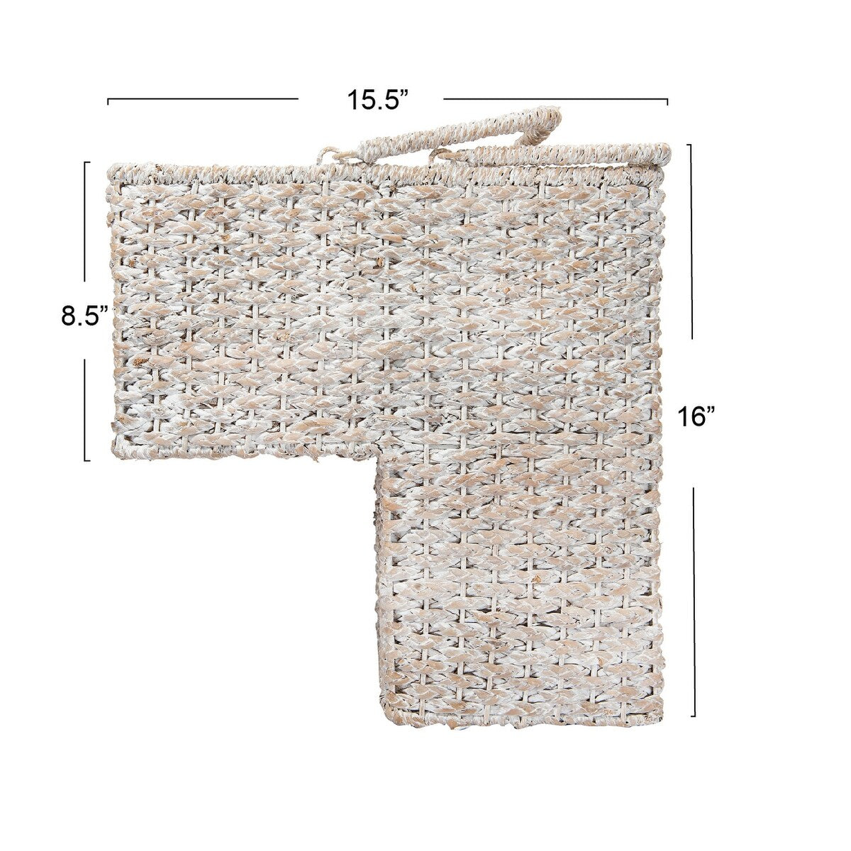 Woven Rattan Stair Basket
