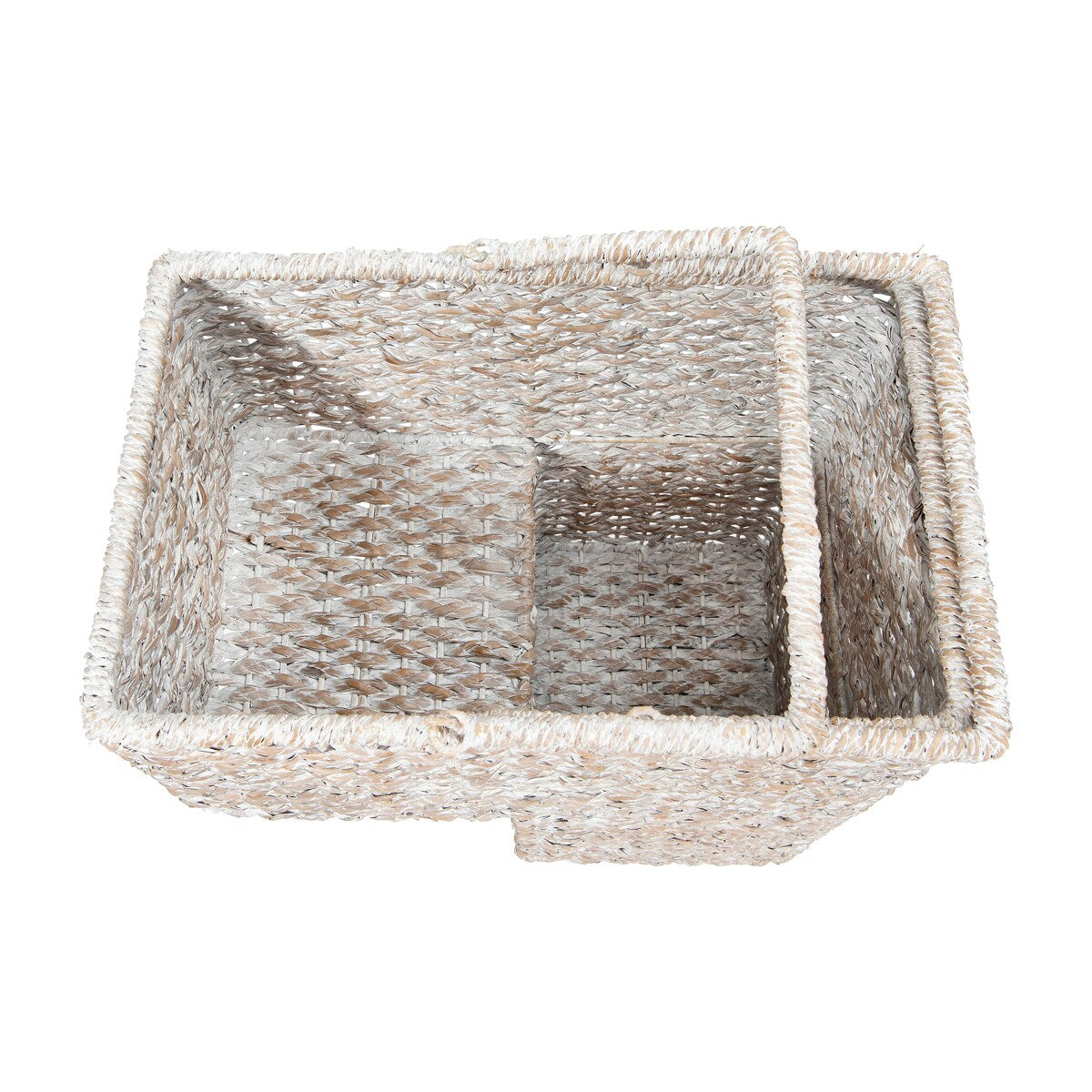 Woven Rattan Stair Basket