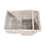 Woven Rattan Stair Basket