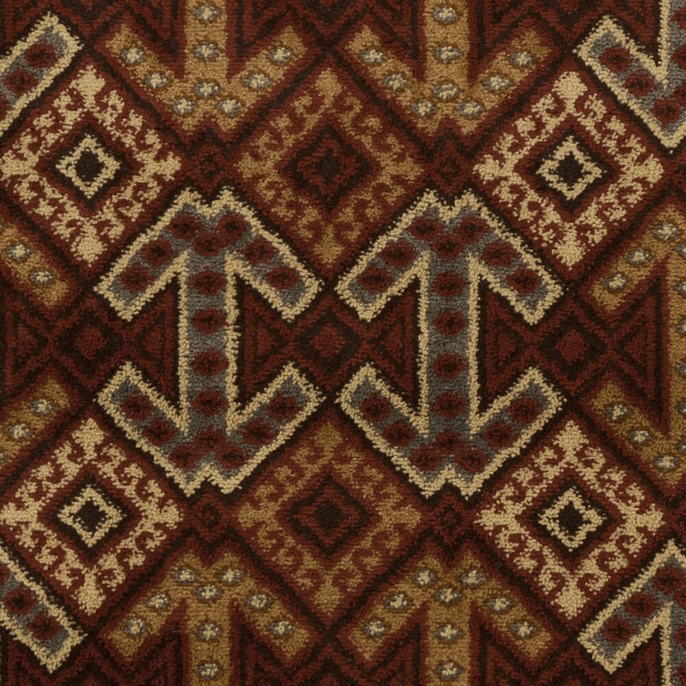 Woven Southwestern Cabin Natural Area Rug - 5'3" x 7'3"