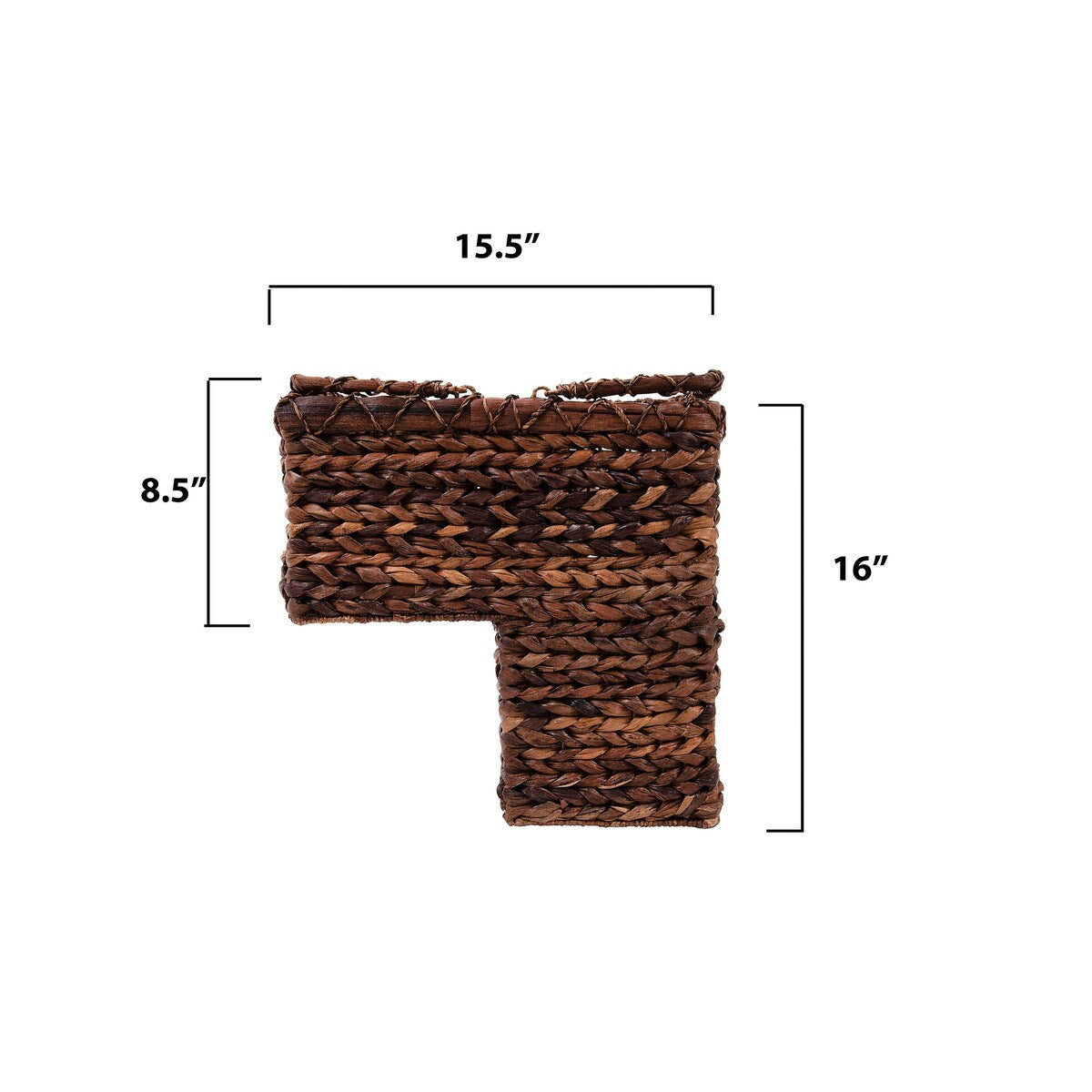 Woven Rattan Stair Basket
