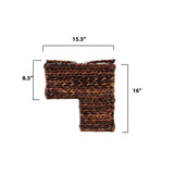 Woven Rattan Stair Basket