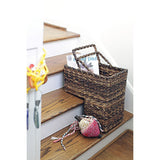 Woven Rattan Stair Basket