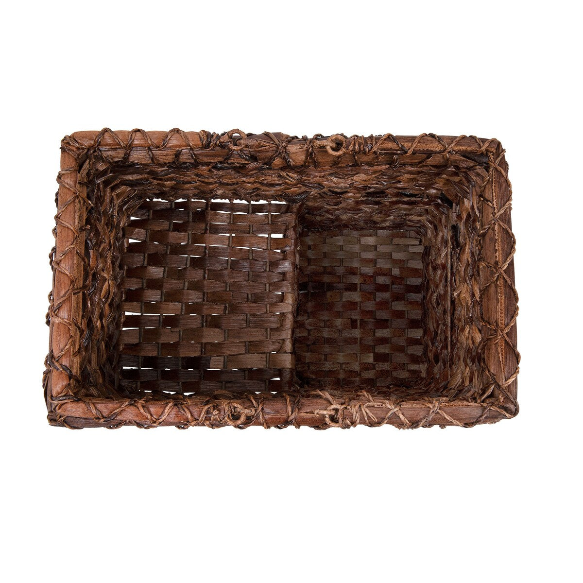 Woven Rattan Stair Basket