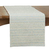 Woven Table Runner With Line Design - 16"x72"