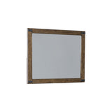 Wyattfield Brown Bedroom Mirror - 38"W x 1"D x 31"H