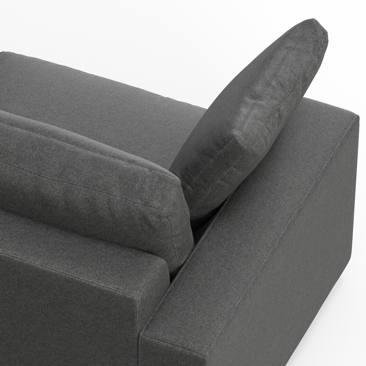WyndenHall Roscoe 96-inch Sofa in Tightly Woven Performance Fabric