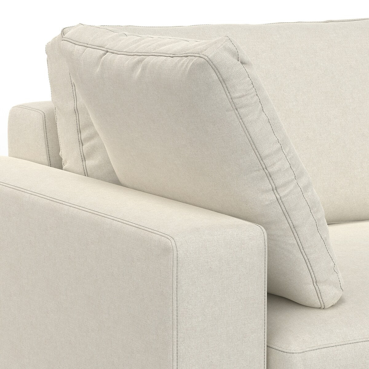 WyndenHall Roscoe 96-inch Sofa in Tightly Woven Performance Fabric