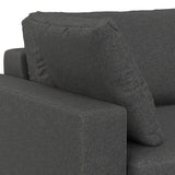 WyndenHall Roscoe 96-inch Sofa in Tightly Woven Performance Fabric