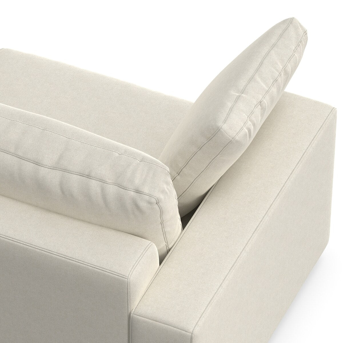 WyndenHall Roscoe 96-inch Sofa in Tightly Woven Performance Fabric
