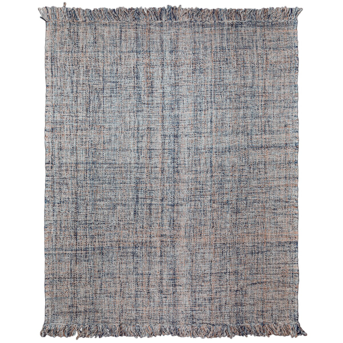 Wyndenhall Tinsley 8 x 10 Area Rug Contemporary in Cream and Beige - 8 ft x 10 ft 96"d x 120"w x 0.4" h