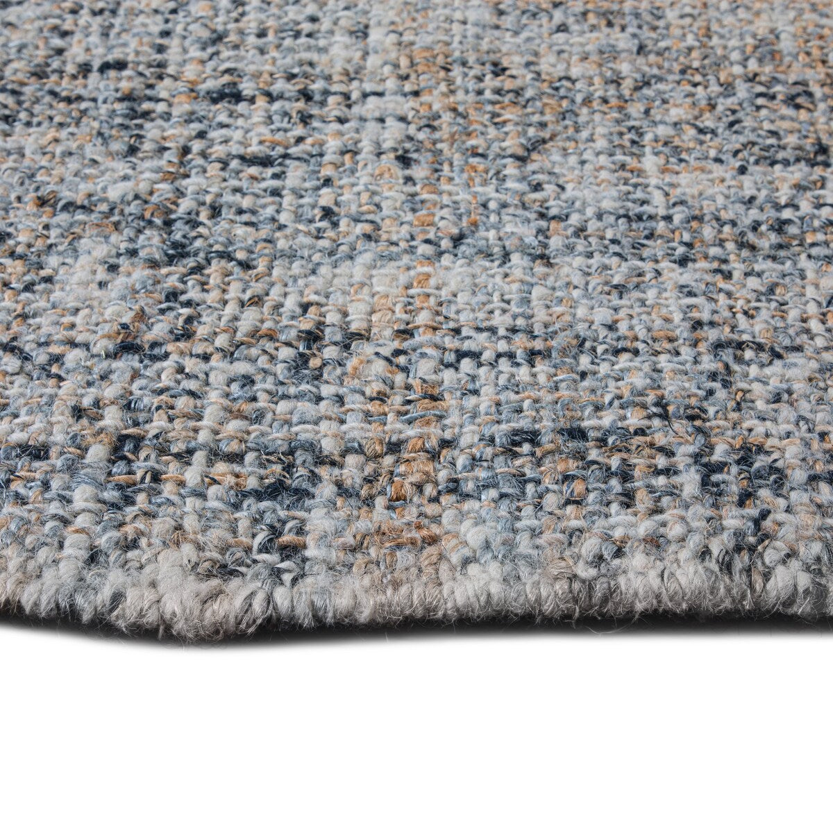 Wyndenhall Tinsley 8 x 10 Area Rug Contemporary in Cream and Beige - 8 ft x 10 ft 96"d x 120"w x 0.4" h