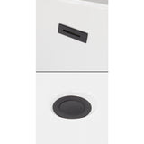Wyndham Collection Juliette 67-inch White Freestanding Soaking Bathtub