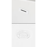 Wyndham Collection Juliette 67-inch White Freestanding Soaking Bathtub