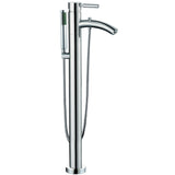Wyndham Collection Rebecca 65-inch Freestanding Bathtub with Faucet